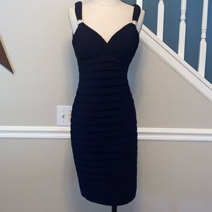 Navy Cocktail Dress